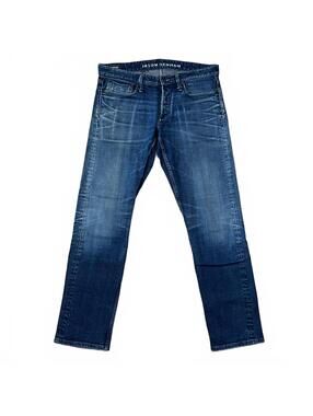 Denham Denim Jeans Selvedge Button Fly Hammer Carrot Fit Size 33x32